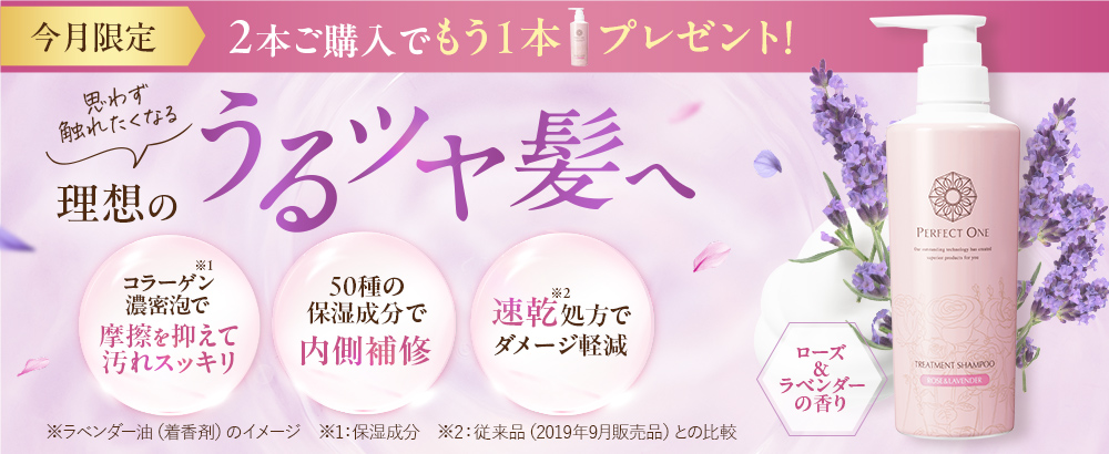 根本ふんわり・毛先しっとり。まとまりのある艶髪へ