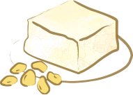 豆腐のイラスト