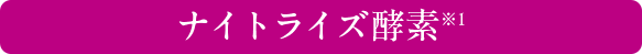 ナイトライズ酵素※1