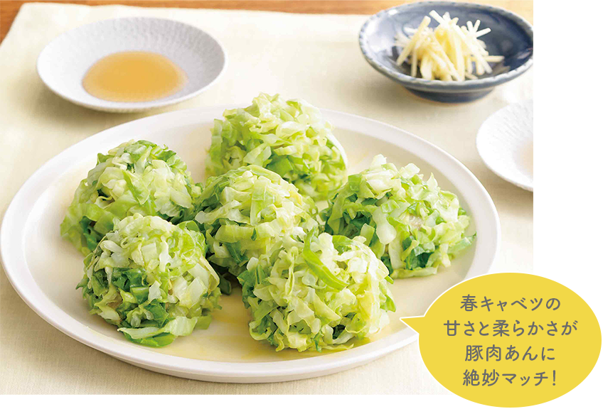 春キャベツ焼売の画像
