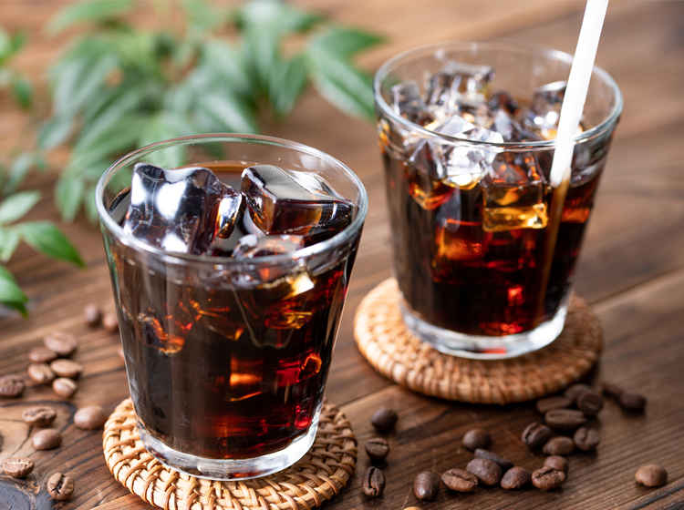 2つのアイスコーヒー