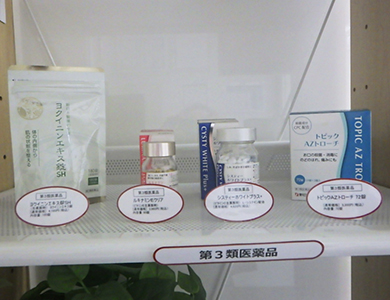 店舗における商品の陳列状況