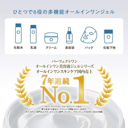 ???? パーフェクトワン 薬用ホワイトニングジェル ７５g×６????