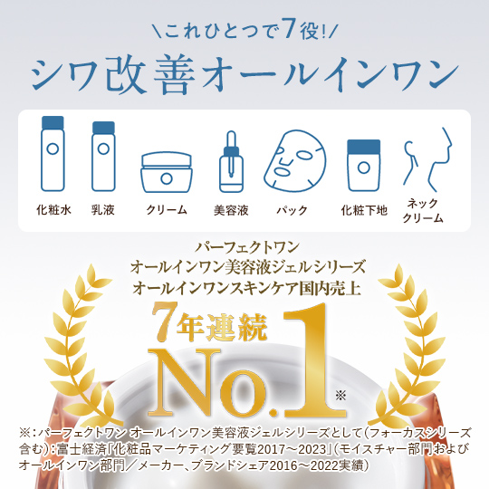 薬用リンクルストレッチジェル[医薬部外品｜パーフェクトワン｜≪公式