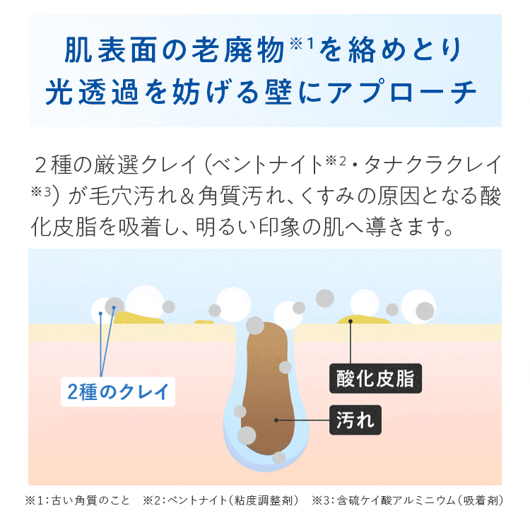 薬用ホワイトニングクレンジングパック[医薬部外品]