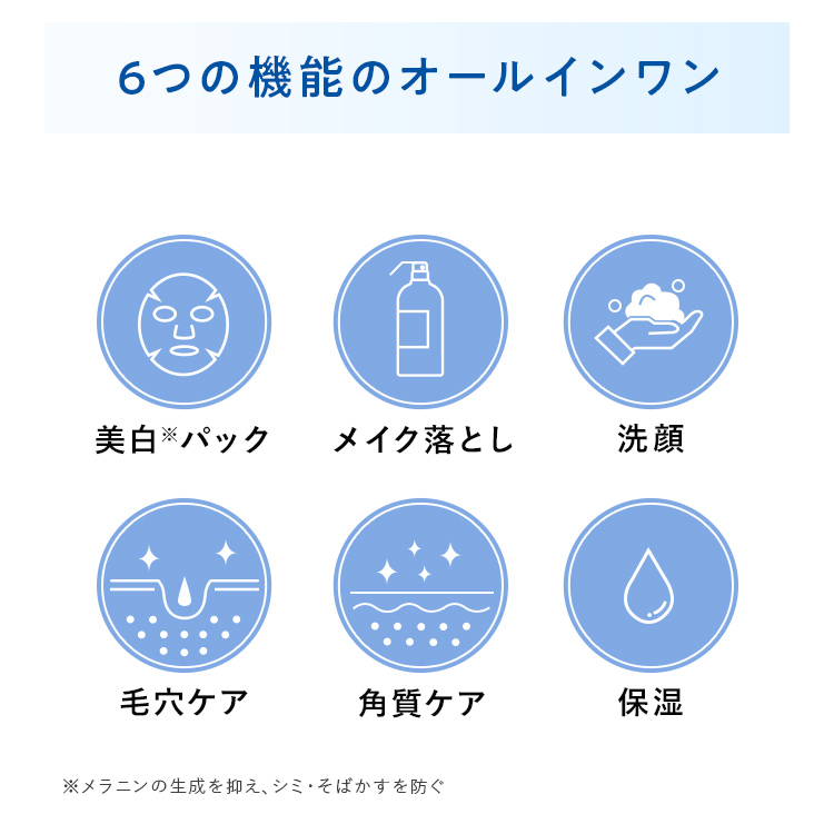 薬用ホワイトニングクレンジングパック[医薬部外品]