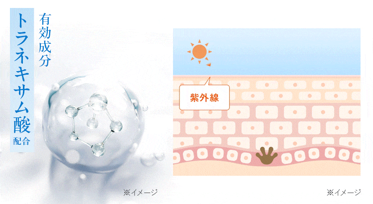 有効成分トラネキサム酸 イメージ