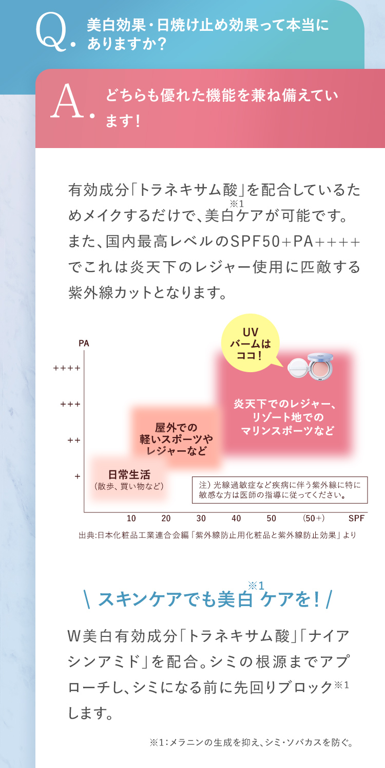 美白効果って本当にありますか？