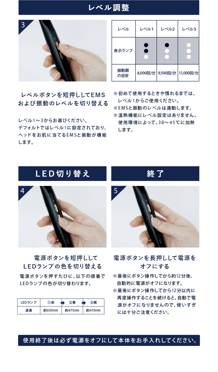 レベル調整