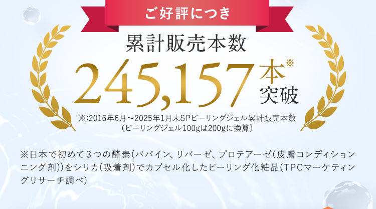 累計販売本数
