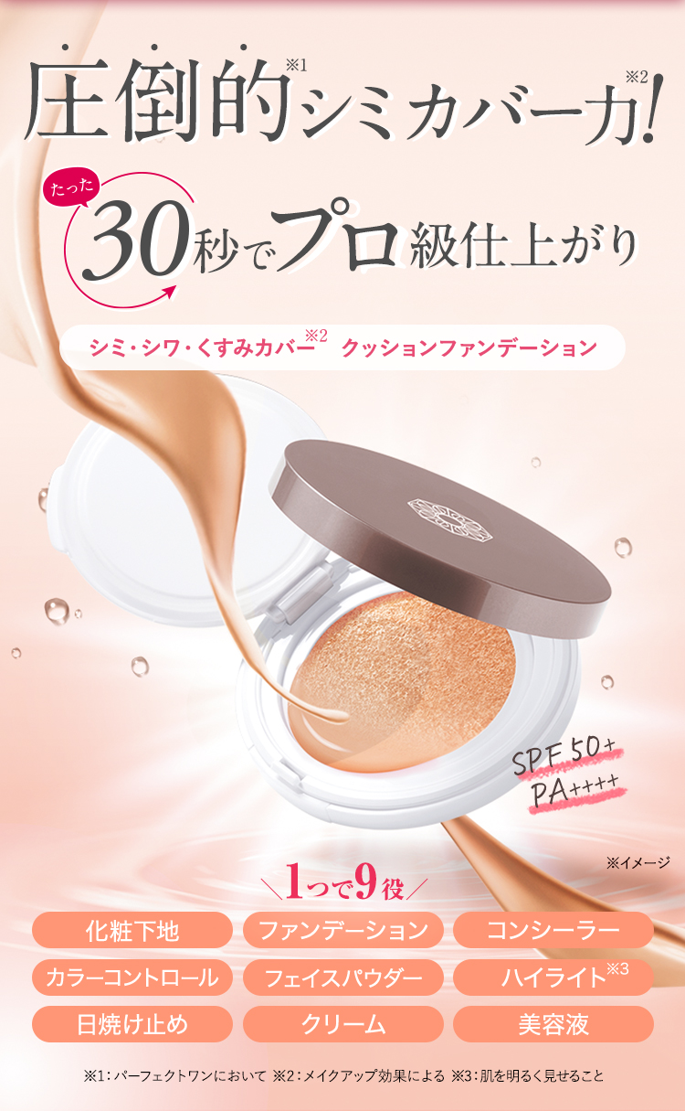 圧倒的シミカバー力！