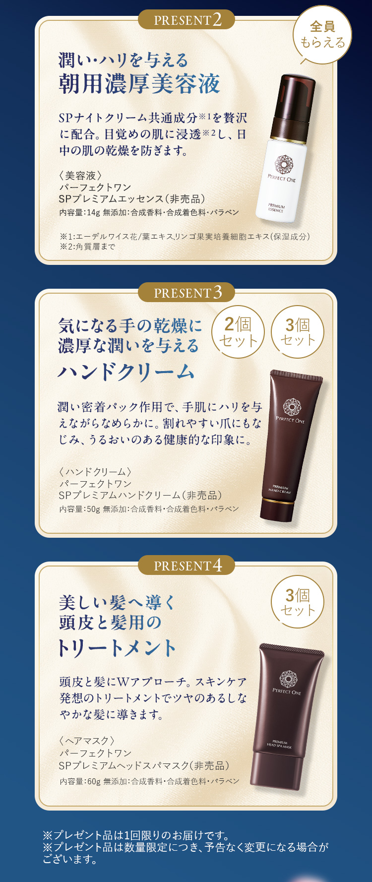 PRESENT2｜PRESENT3｜PRESENT4