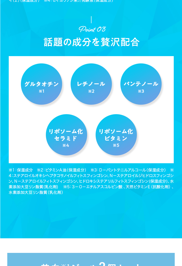 薬用ホワイトニングジェル 特徴説明