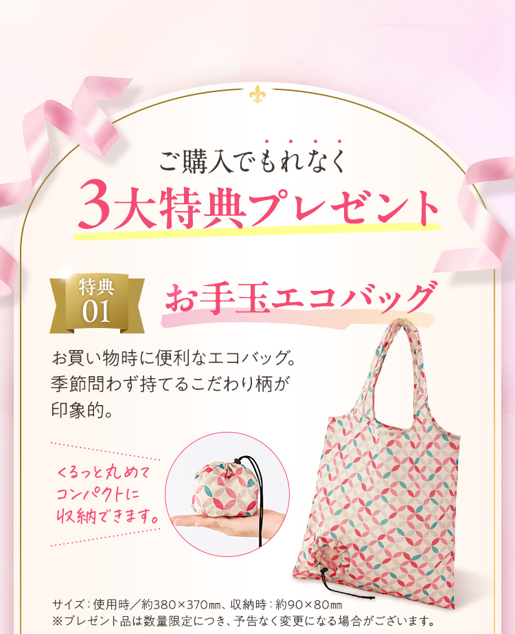 ご購入でもれなく3打特典プレゼント