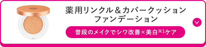 薬用リンクル＆カバークッションファンデーション