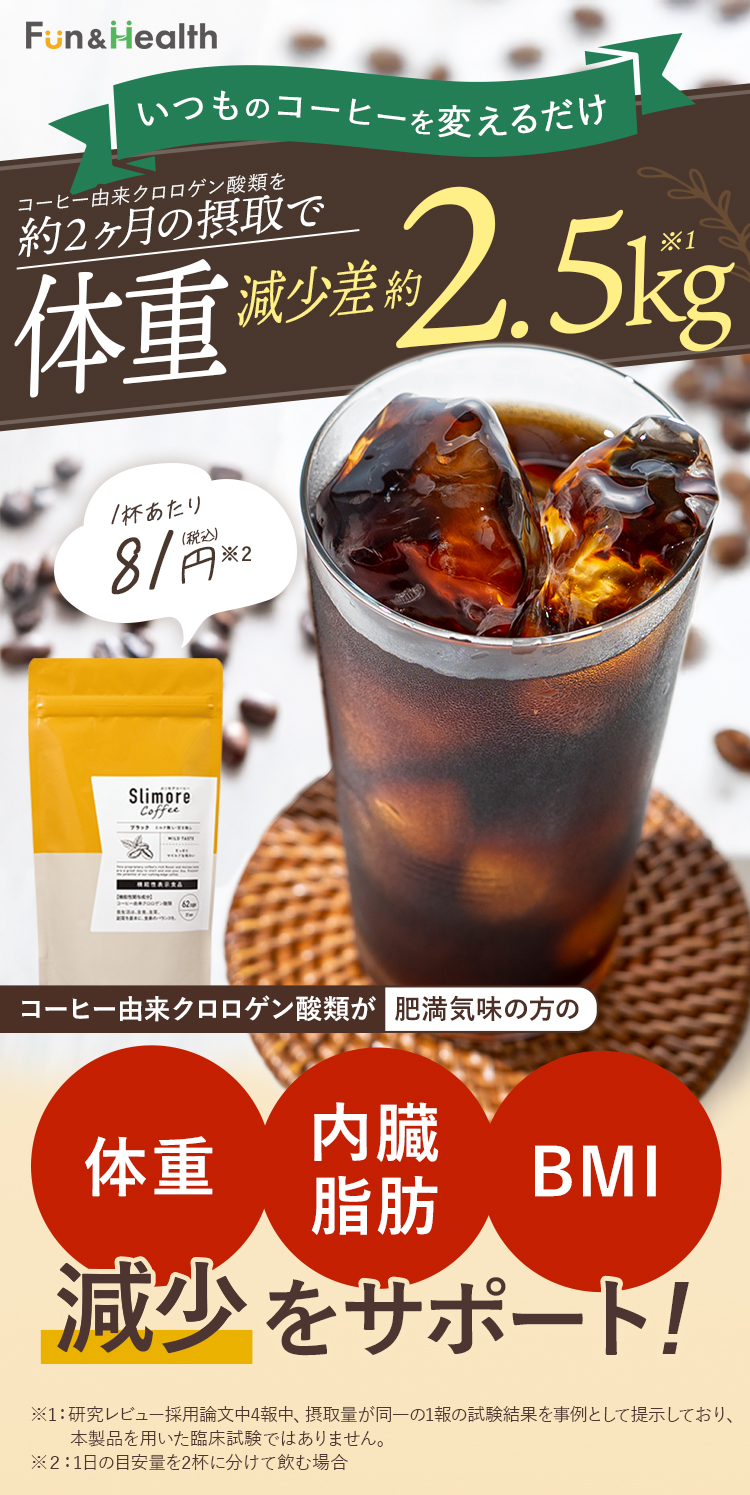 いつものコーヒーを変えるだけで！癒し時間でなりたい自分へ Slimore Coffee