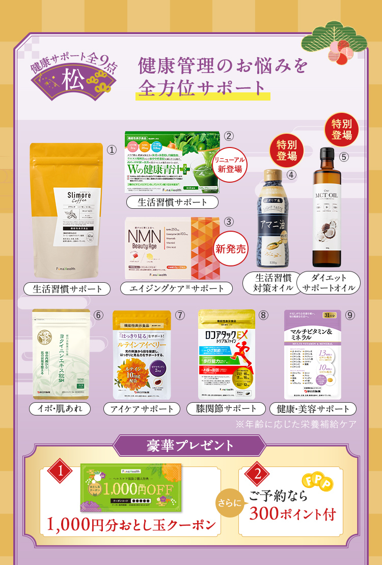 健康管理のお悩みを全方位で健康サポート