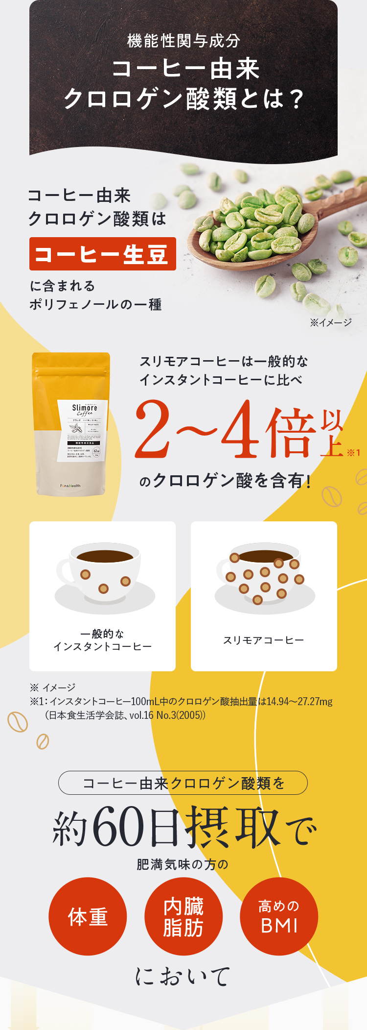 コーヒー由来クロロゲン酸類とは？