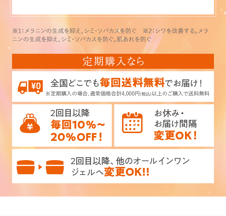 定期購入なら全国どこでも毎回送料無料！