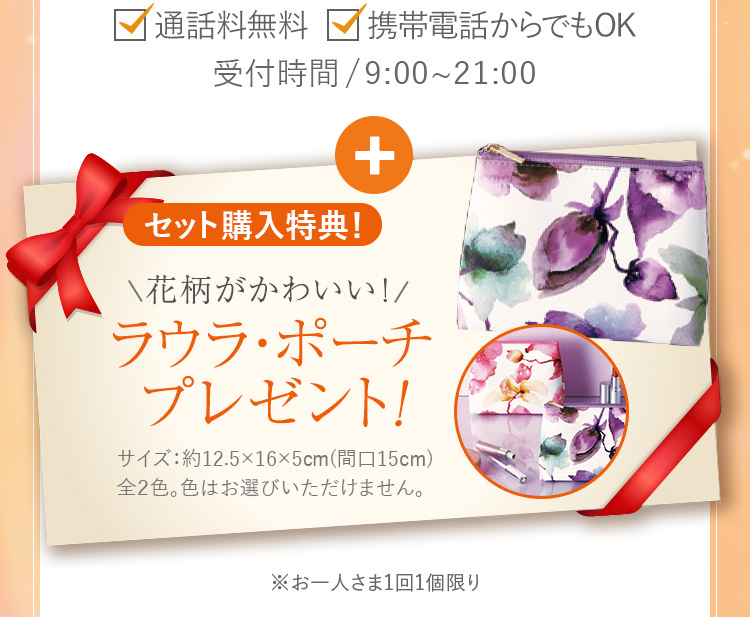 定期購入特典！おしゃれなレザー調ネックポーチプレゼント！