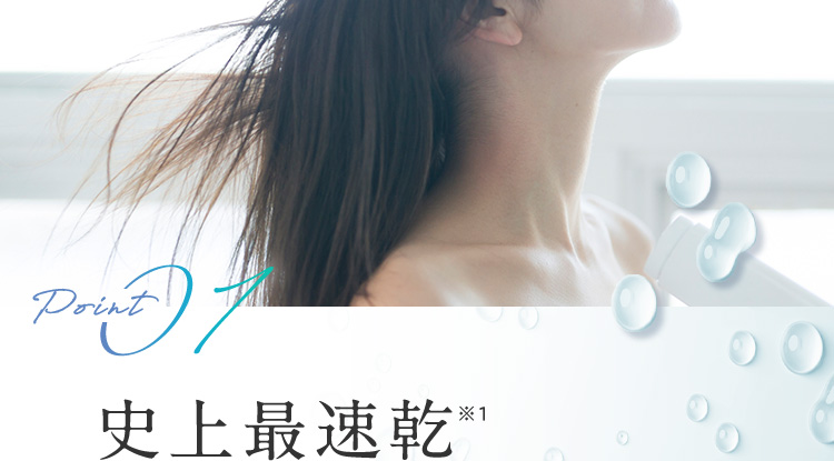 Point01 史上最速乾