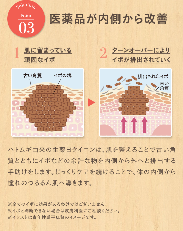 医薬品が内側から改善