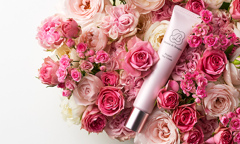 花とプロダクトの写真