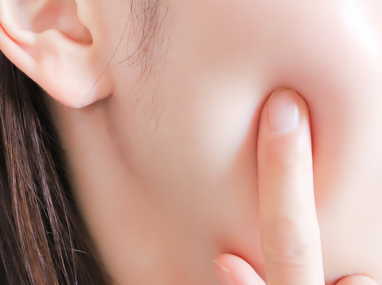 潤いのある肌