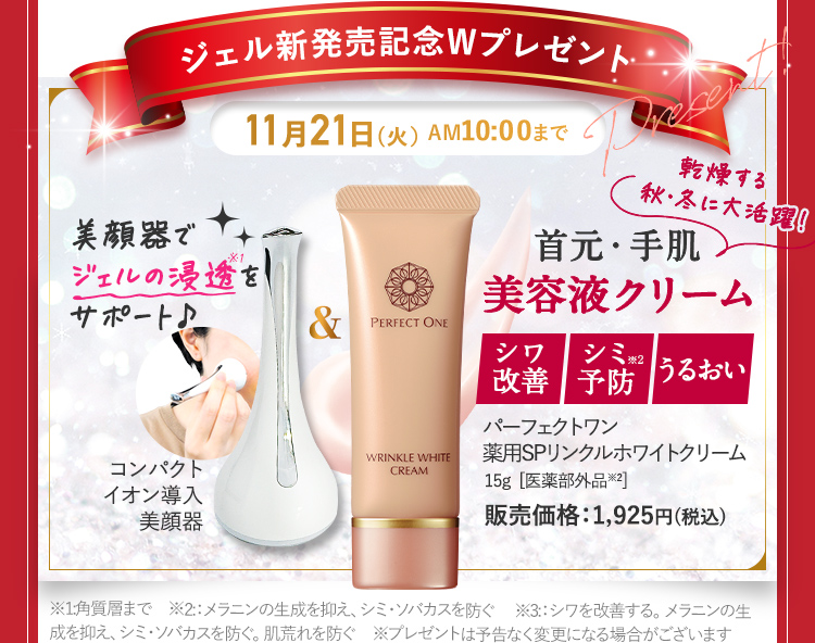 パーフェクトワン 薬用リンクルストレッチジェルミニサイズ｜≪公式