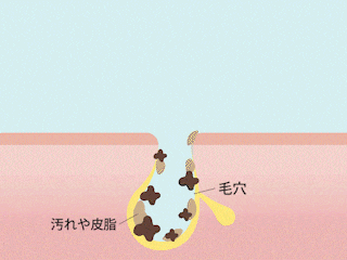 毛穴の汚れや余分な皮脂を吸着