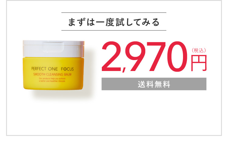 まずは一度試してみる 2,970円（税込） 送料無料