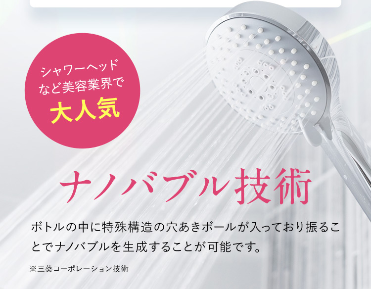 公式】スカルプナノシャンプー│パーフェクトワンヘアネスト