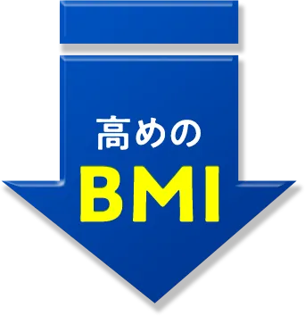 高めのBMI
